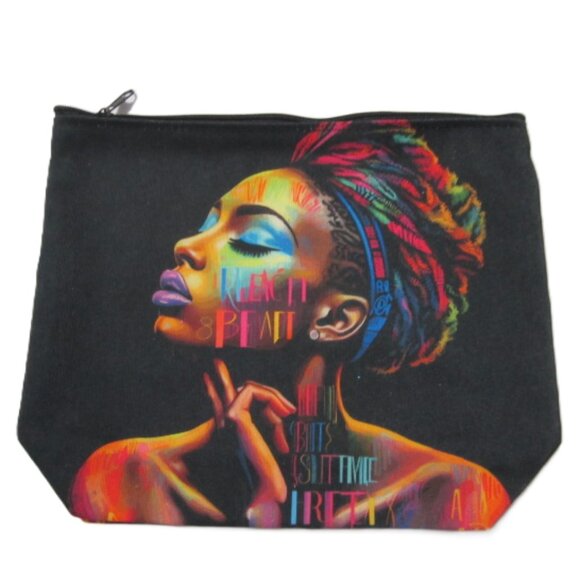 Cosmetic Bag Set with Rihanna Rebelle Scent NEW - Picture 2 of 6